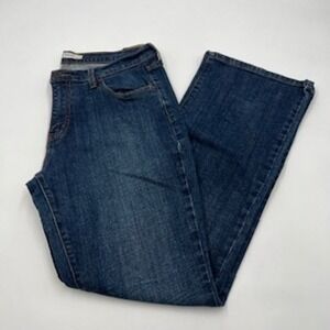 Levis 515 Bootcut Jeans Womens 14M Blue Medium Wash Mid Rise Stretch Denim